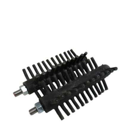 Brosse doux+fil 175mm x2