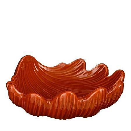 Ceramica piatto conchiglia d21*7cm