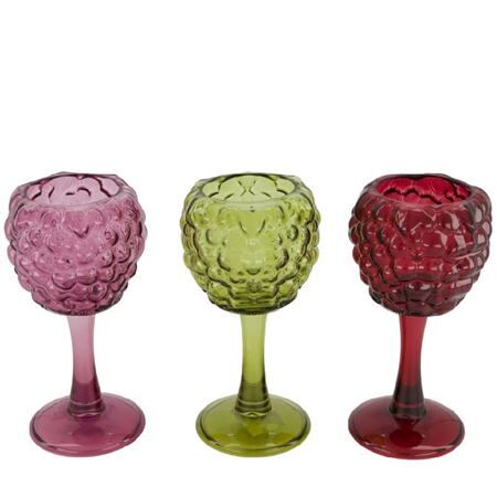 Verre Grape/pied d09*17.5cm