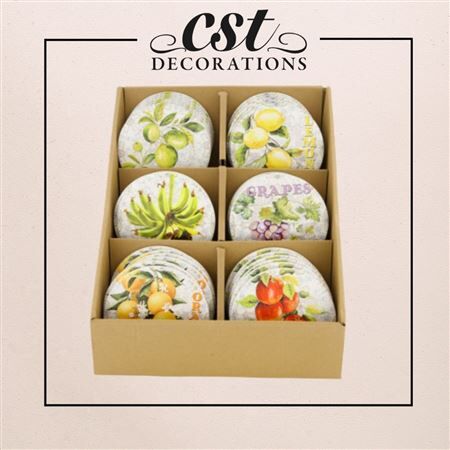 Deco sottobicchieri frutto d10cm