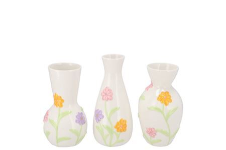 Bibi Pastel Vase Ass 8x8x14cm