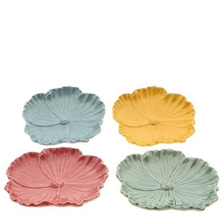 Plate Flower d27.5*3.5cm
