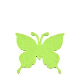 Butterfly felt/stickerd8cm x24