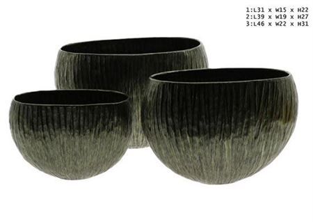 Planter Artisan Ov S3 L46w22h31