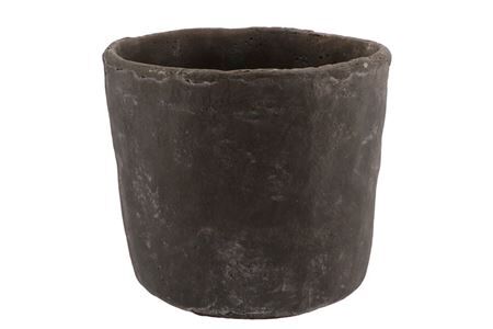 Iron Stone Grey Pot 21x19cm