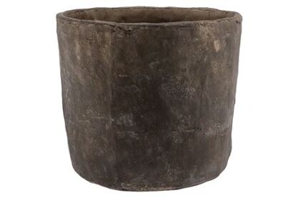 Iron Stone Grey Pot 30x28cm
