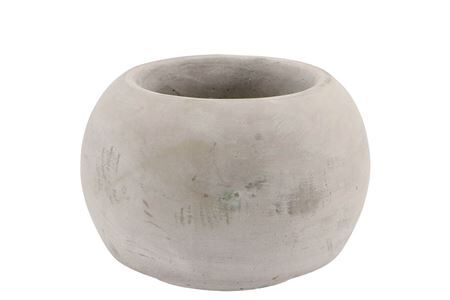 Beton Pot Boule 14x10cm