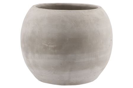 Beton Pot Boule 28x24cm