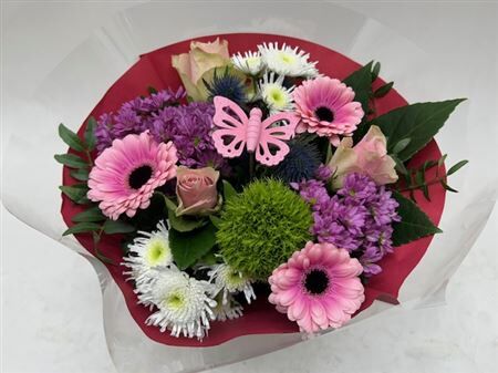 Boeket Biedermeier Rose