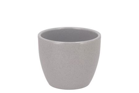 Ceramic Grey Stone Pot 7cm