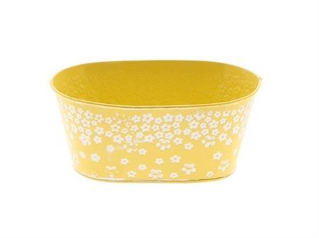 Planter Spring Zinc L20.5w12h9