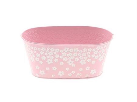 Planter Spring Zinc L20.5w12h9