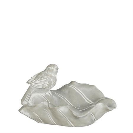 Ceramics bird bath 17*14*10cm