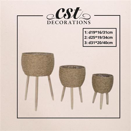 Chalki piede S/3 d31*20/40cm