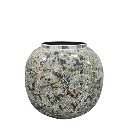 Mosaic mirror ball d26*24cm