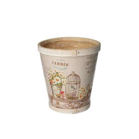 Bird cage pot d13*14cm