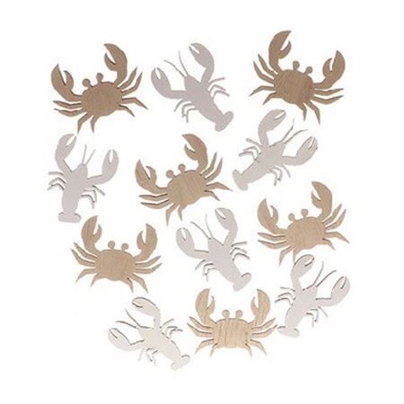 Deco crab/kreeft 6cm x12