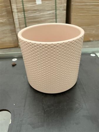 Pot Ceramic Old Pink 12cm