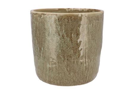 Iron Stone Sand Glazed Pot 21x19cm