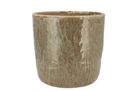Iron Stone Sand Glazed Pot 19x17cm