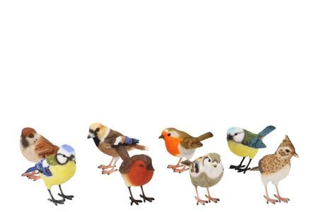 Birds With Feet Ass 12x5x9cm