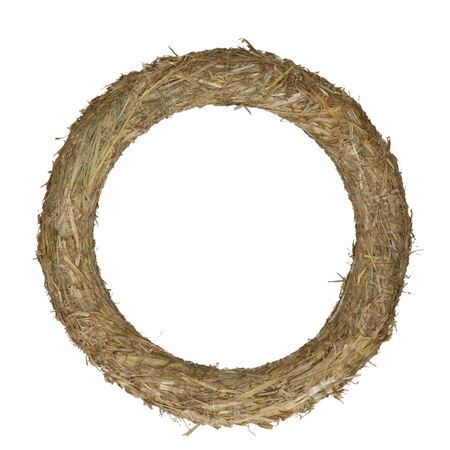 Couronne de paille d40cm (diam.ext.)
