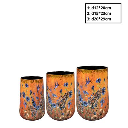 Dreamy vaso S/3 d20*29cm