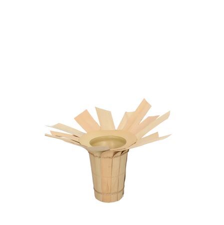 Palm leaf d16*13cm