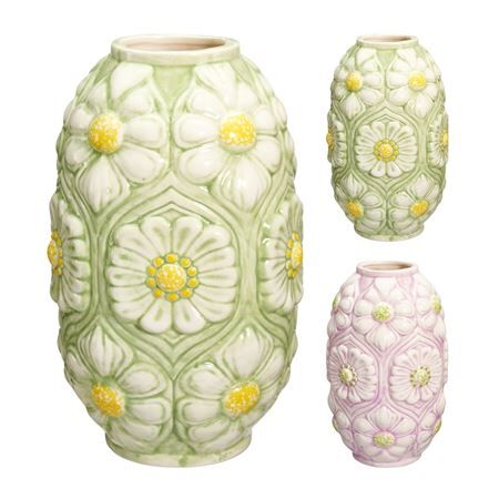 AFloral/vase d16*27.5cm