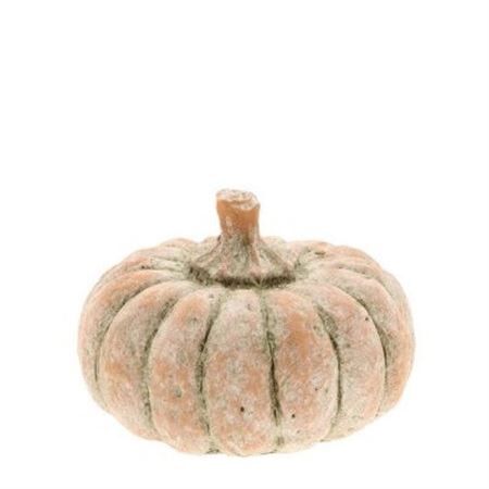 Deco pompoen d12*8cm