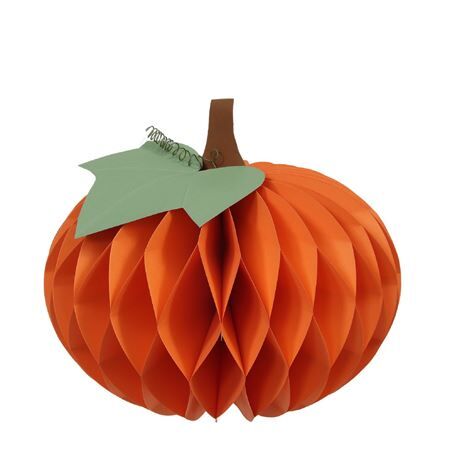 Deco pompoen papier 30*26cm
