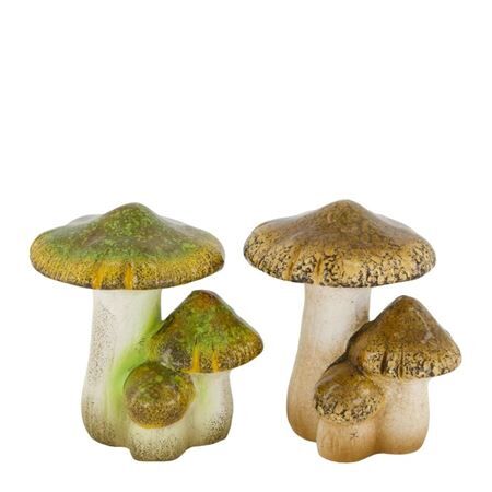 Deco mushroom 11*9.5*12cm