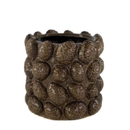 Ceramic Pinecone pot d18*17cm