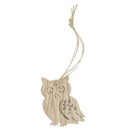 Deco hanging owl 5cm x24