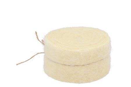Ribbon Felt 5m X70mm Light Yellow