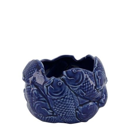 Ceramics Fish pot d17*12cm