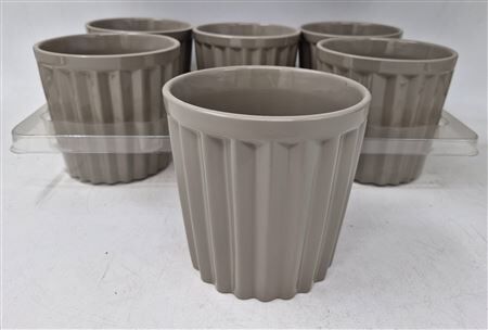 Ceramic Pot Viborg Grey D13xh12.5 (