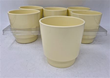 Ceramic Pot Aalborg Glossy Cream D1