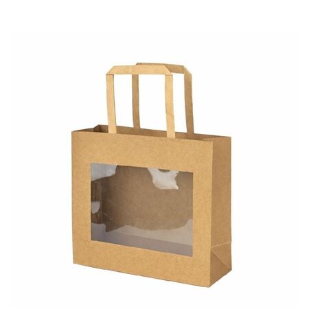 Gift bag fenêtre 18*12*22cm