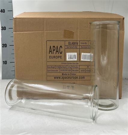 Glass Cylinder D10xh30