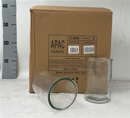 Glass Cylinder D10xh15