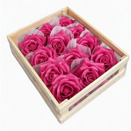 Deco Wax Rose Old Pink D10