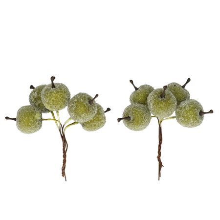 Apple frosted/wire 2.5cm x20