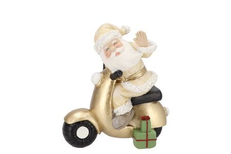 Belly Sand Santa Scooter 16x9x18cm