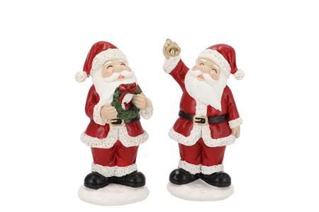 Belly Red Santa Jingle Bells Ass 7x6x16cm