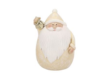 Belly Cozy Sand Xmas Santa 10x9x14cm