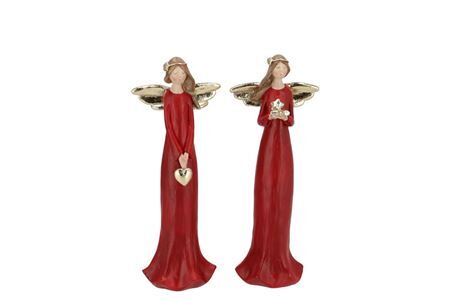 Belly Jolly Red Xmas Angel 8x6x21cm