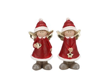 Belly Jolly Red Angel Hat 7x5x14cm