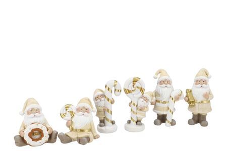 Belly Cozy Sand Santa Xmas Cake 10x9x11cm