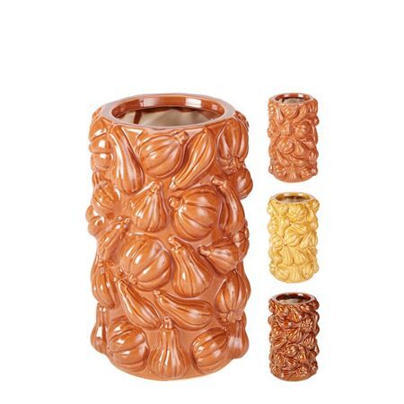 Ceramics Pumpi vase d15*23cm